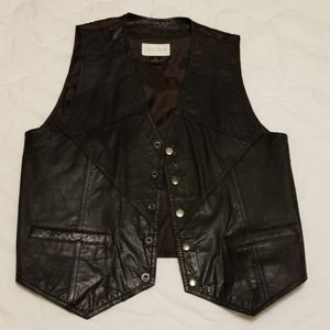 Nordstrom Genuine Leather Vest
